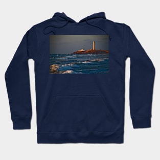 Morocco. Casablanca. Atlantic Ocean. Lighthouse. Hoodie